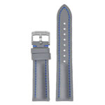 kd4.7.5 Up Grey & Blue DASSARI Sailcloth Watch Band Strap 19mm 20mm 21mm 22mm