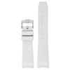 r.rx10.22 Up White DASSARI Fitted 21mm FKM Watch Band Strap For Rolex Submariner