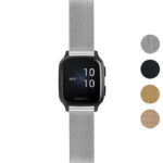 Gallery vsq.g.m111 Silver StrapsCo Pro Mesh Stainless Steel Watch Band Strap