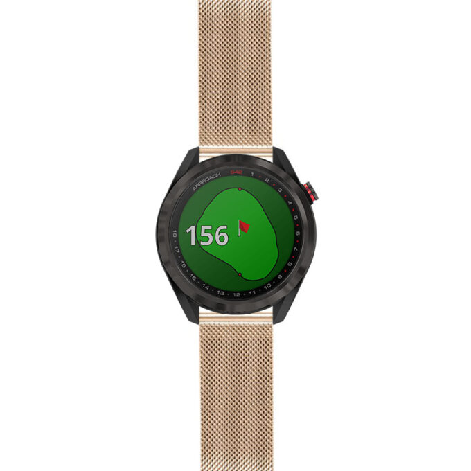 as42.g.m111 Rose Gold StrapsCo Pro Mesh Stainless Steel Watch Band Strap