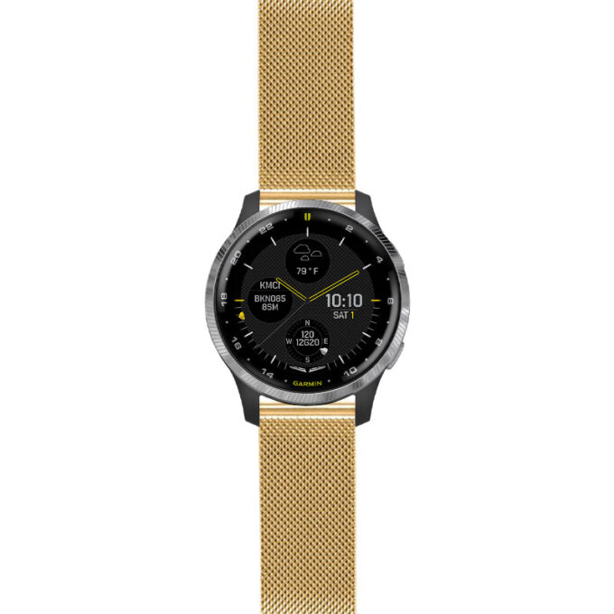 d2a.g.m111 Yellow Gold StrapsCo Pro Mesh Stainless Steel Watch Band Strap