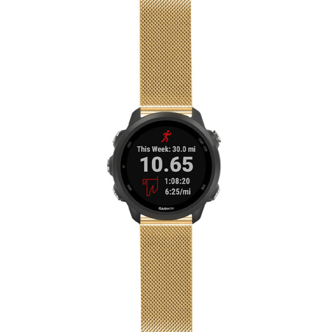 f245.g.m111 Yellow Gold StrapsCo Pro Mesh Stainless Steel Watch Band Strap