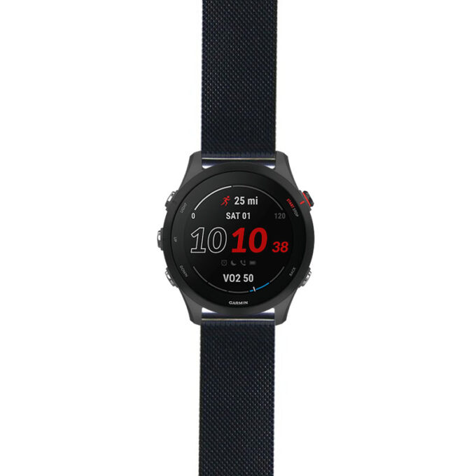 f255s.g.m111 Black StrapsCo Pro Mesh Stainless Steel Watch Band Strap