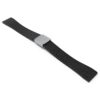 fk29.1 bs main Black DASSARI Mosaic CTS FKM Vulcanized Rubber Watch Band Strap Cut To Size 20mm 22mm