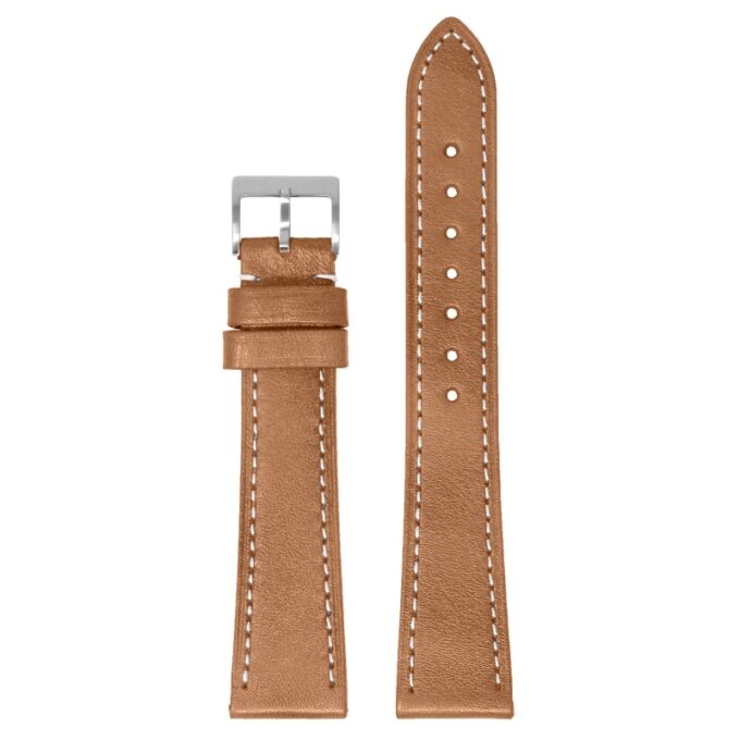 st37.3 Up Tan StrapsCo Stitched Heritage Leather Watch Band Strap Quick Release 17mm 18mm 19mm 20mm 21mm 22mm