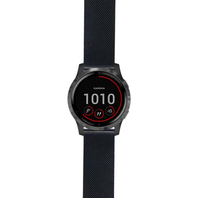 viv4.g.m111 Black StrapsCo Pro Mesh Stainless Steel Watch Band Strap