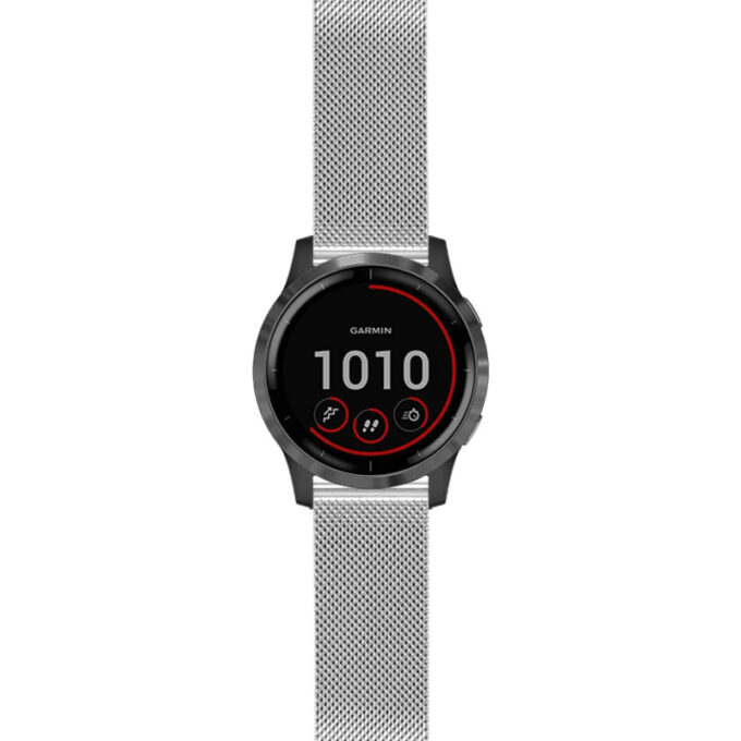 viv4.g.m111 Silver StrapsCo Pro Mesh Stainless Steel Watch Band Strap