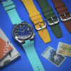 fk.cz1 Creative DASSARI Fitted FKM Rubber Watch Band Strap For Citizen Tsuyosa 40mm Case