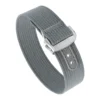 nt16.7.bs Round Grey StrapsCo One Piece Explorer Watch Band Strap with Deployant Clasp 18mm 20mm 22mm