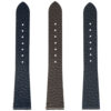 ds29 All Color DASSARI Tapered Pebbled Leather Watch Band Strap 18mm 19mm 20mm 21mm 22mm