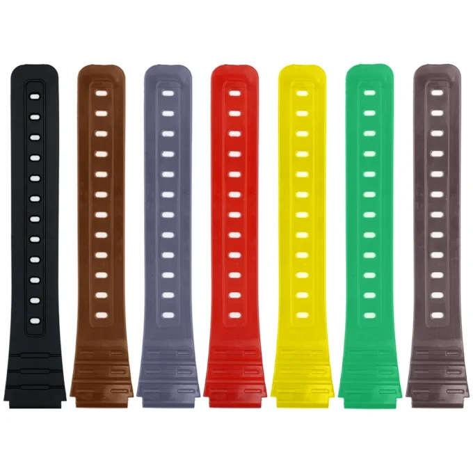 ca.r1 All Color Classic Rubber Watch Band Strap For Casio F 91W F84 F105 F108 A158 A168 AE1200
