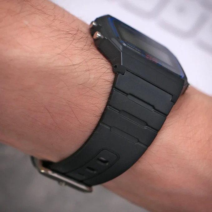 ca.r1 Wrist Classic Rubber Watch Band Strap For Casio F 91W F84 F105 F108 A158 A168 AE1200