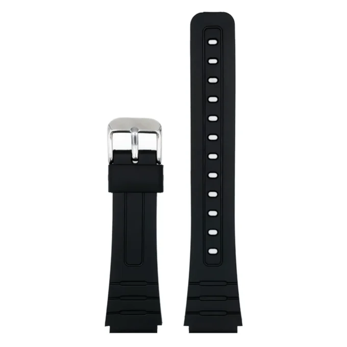 ca.r1.1 Up Black Classic Rubber Watch Band Strap For Casio F 91W F84 F105 F108 A158 A168 AE1200