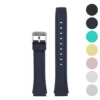 ca.r2 Gallery Fitted Rubber Watch Band Strap For Casio F 91W F84 F105 F108 A158 A168 AE1200