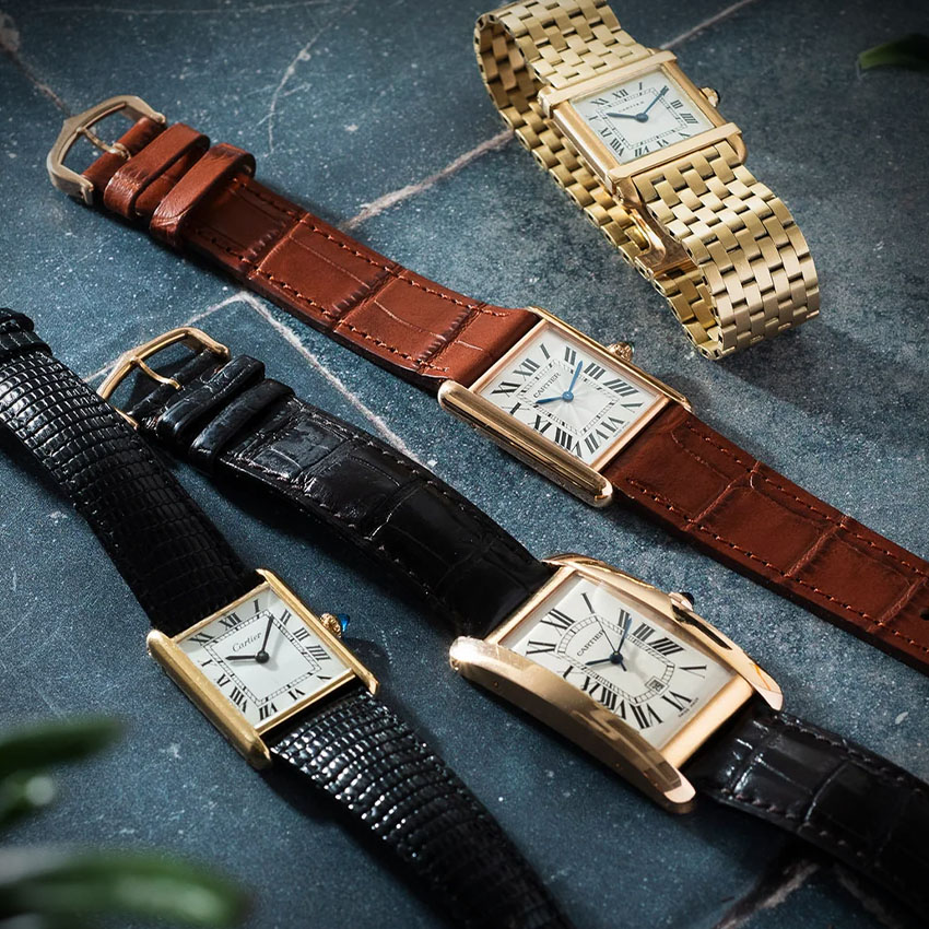 most iconic watch series of all time cartier tank