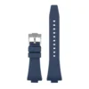 ts.r3.5b Up Navy Blue StrapsCo Fitted Rubber Watch Band Strap For Tissot PRX 35mm