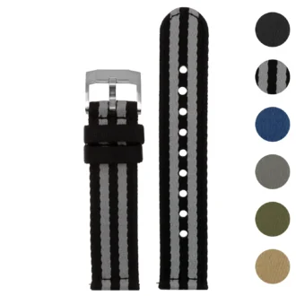 ny200 Gallery Pro Seatbelt Two Piece Watch Band Strap 20mm 22mm