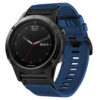 g.ny200.5 Navy Blue Pro Seatbelt Two Piece Watch Band Strap for Garmin Fenix 5