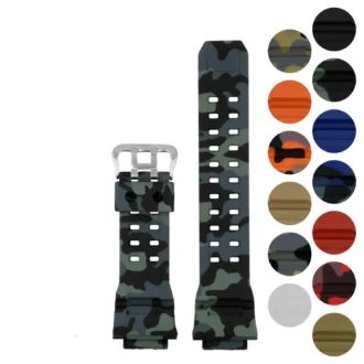 gs.r2 Gallery StrapsCo Fitted Rubber Watch Band Strap For G SHOCK GW 9400