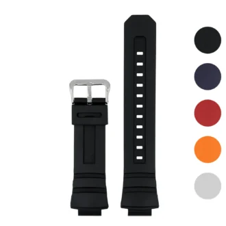 gs.r4 Gallery StrapsCo Fitted Rubber Watch Band Strap For G SHOCK AW 590