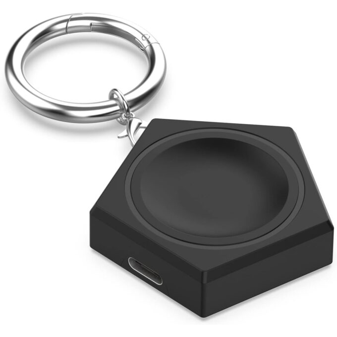 a.ch7 Black Portable Charger for Apple Watch