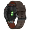 g.l11.2 Back Brown Genuine Italian Leather Strap for Garmin QuickFit Devices
