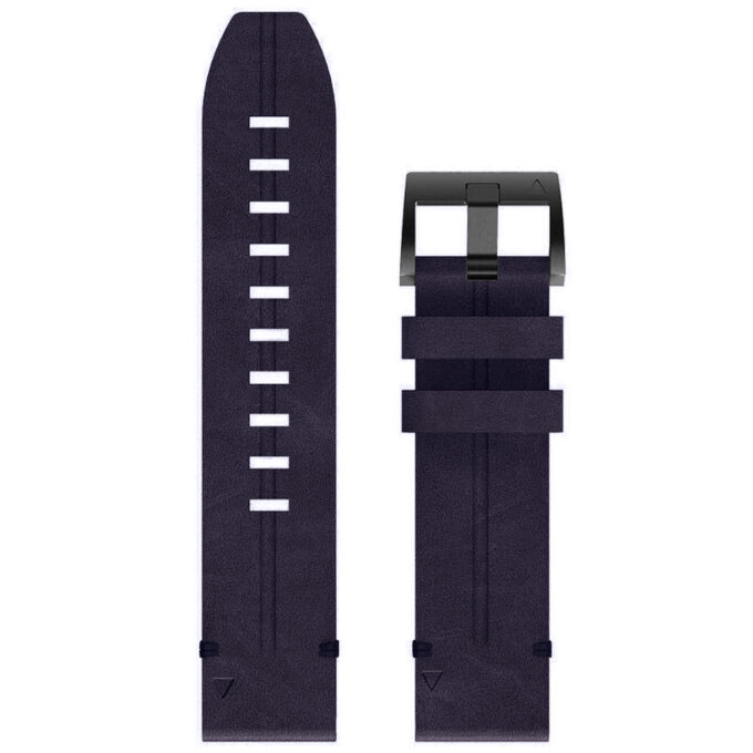 g.l11.5 Up Blue Genuine Italian Leather Strap for Garmin QuickFit Devices
