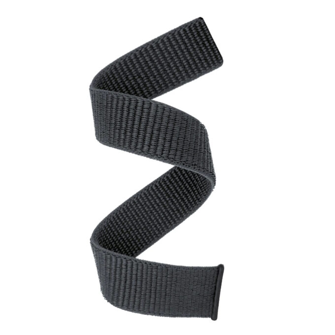 g.ny6a.7 Grey Up StrapsCo Hook and Loop Horizon Watch Band Strap For Garmin Devices