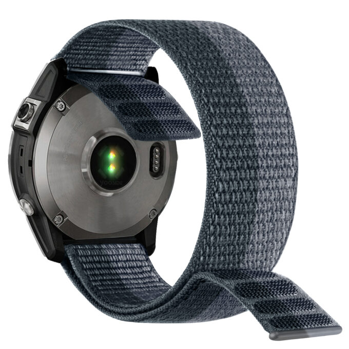 g.ny6a.7b Two Tone StrapsCo Hook and Loop Horizon Watch Band Strap For Garmin Devices