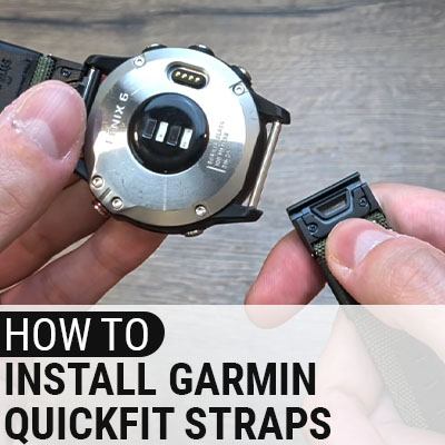 How to Install Garmin QuickFit Straps Thumbnail