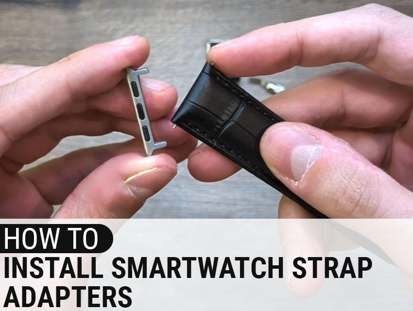 How to Install Smartwatch Strap Adapters