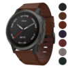 g.l11 Gallery Brown Genuine Italian Leather Strap for Garmin Fenix 6