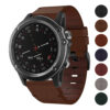 g.l11 Gallery Brown Genuine Italian Leather Watch Band Strap for Garmin D2 Bravo