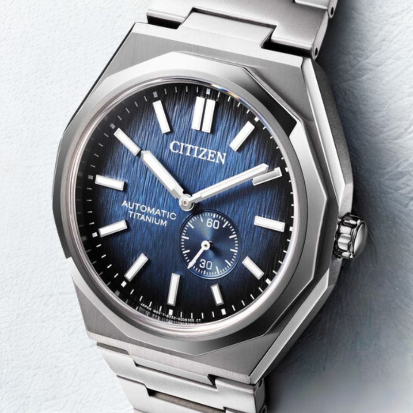 Citizen Zenshin 60 automatic watch vintage-style dial