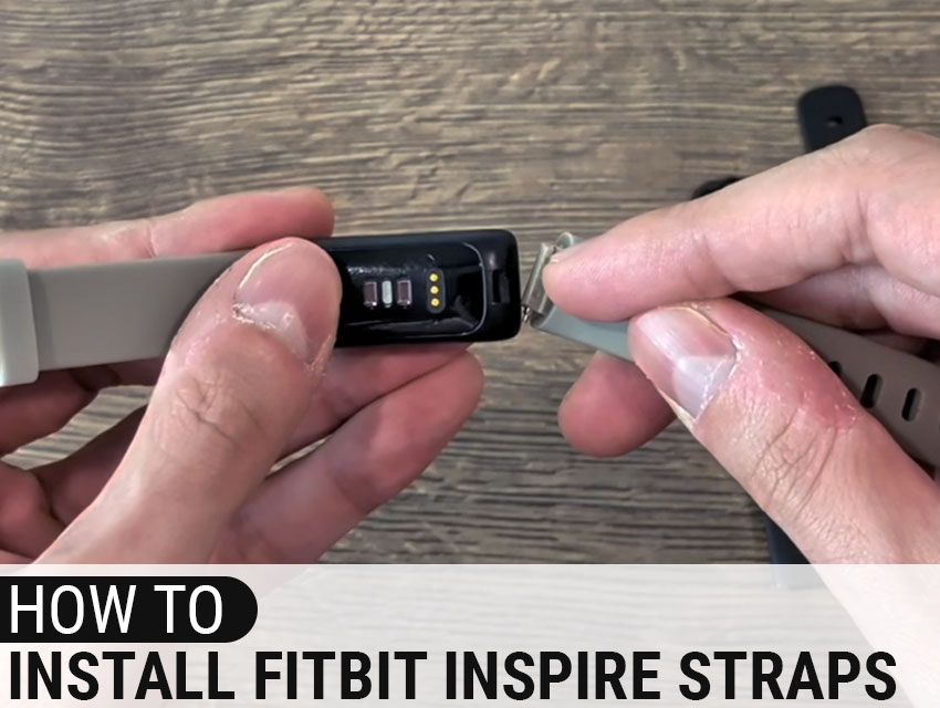 How to Install Fitbit Inspire Straps