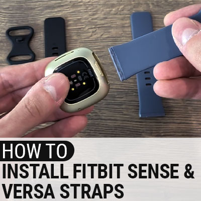 How to Install Fitbit Sense & Versa Straps Thumbnail