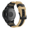 g.ny2.3 Back Tan StrapsCo QuickFit 22 Canvas Watch Band Strap for Garmin Fenix 5