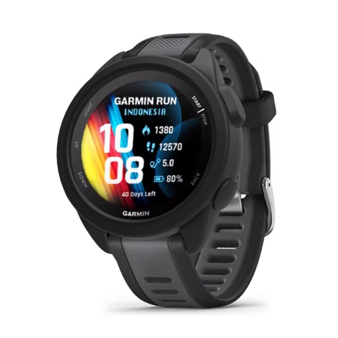 g.pc79.1 Black Watch StrapsCo Protective Case for Garmin Forerunner 165