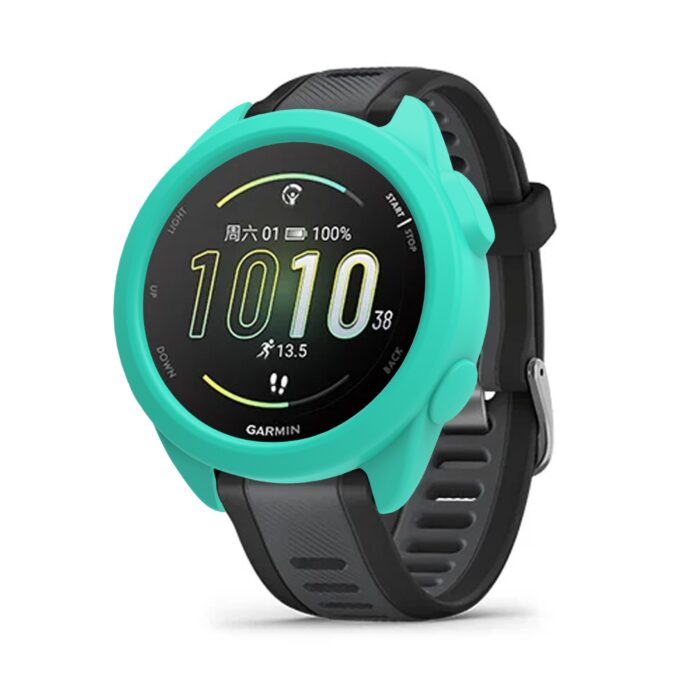 g.pc79.11 Teal Watch StrapsCo Protective Case for Garmin Forerunner 165