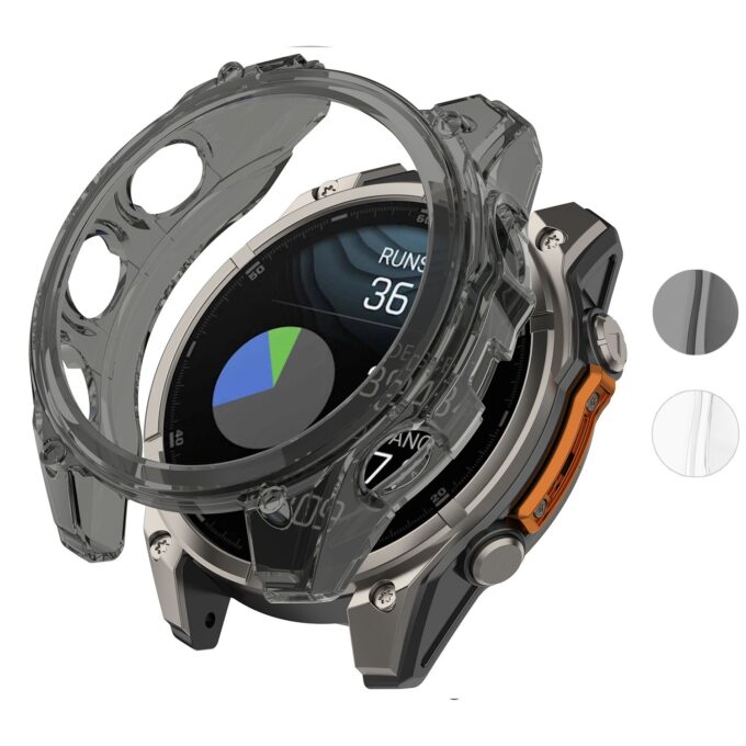 g.pc81.1 Gallery StrapsCo Transparent Protective Case for Garmin Fenix 8