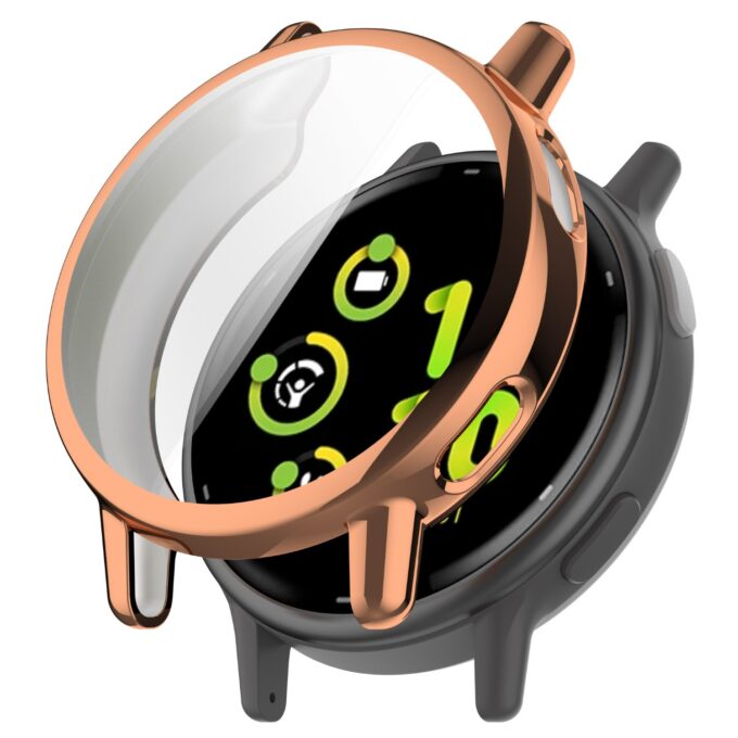 g.pc82 Rose Gold StrapsCo Full Cover Case for Garmin Vivoactive 5