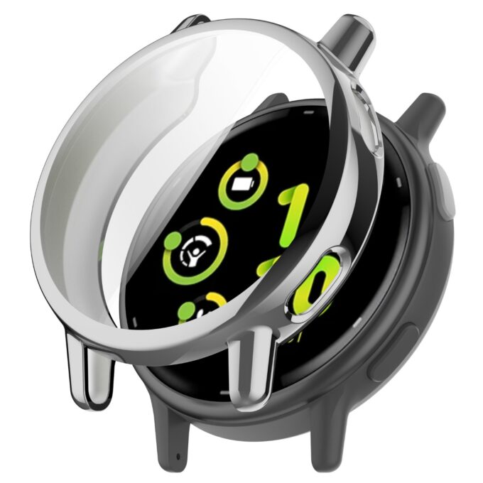 g.pc82 Silver StrapsCo Full Cover Case for Garmin Vivoactive 5