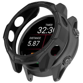 g.pc86.1 Black Main StrapsCo Peotective Case for Garmin Forerunner 570