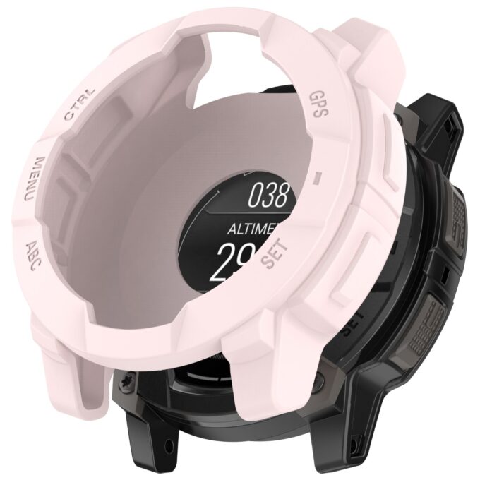 g.pc88 Pink StrapsCo Armor Case For Garmin Instinct E