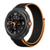 s.ny13.12 Main Black & Orange StrapsCo Nylon Comfort Watch Band Strap For Samsung Galaxy Watch 8