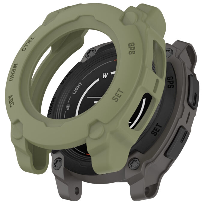 丛林绿 (3) StrapsCo Protective Case For Garmin Instinct E 40mm