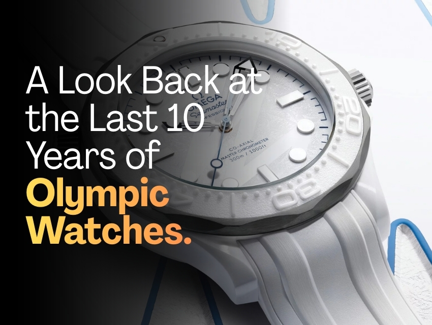A Look Back at the Last 10 Years of Olympic Watches