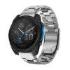 d2m2.g.m14.ss Main Silver StrapsCo Metal Vented Titanium Bracelet QuickFit 26 For Garmin D2 Mach 2 – 51mm