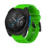 d2m2.g.r46.11 Main Green StrapsCo Silicone Rubber Active Band QuickFit 26 Watch Band For Garmin D2 Mach 2 – 51mm
