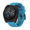 d2m2.g.r46.5 Main Blue StrapsCo Silicone Rubber Active Band QuickFit 26 Watch Band For Garmin D2 Mach 2 – 51mm